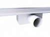 AQUALine - Odpływ liniowy posadzkowy BIAŁY MAT 2w1 pod płytkę 110cm L04WT